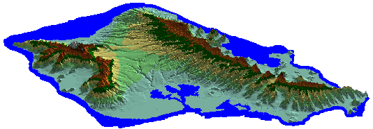 Oahu map